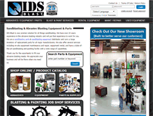 Tablet Screenshot of idsblast.com